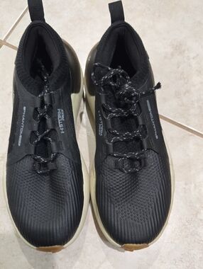 Under Armour Phantom Golf Men’s Black Athletic Sneakers with Cream Sole